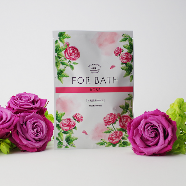 FOR BATH お風呂用ハーブ】ローズ　イメージ写真